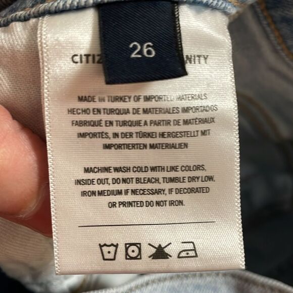 Citizens Of Humanity ISOLA Light Blue Women Jeans - Picture 7 of 8
